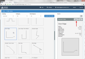 Open Existing Profile