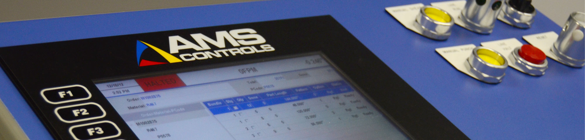 AMS Controls - Integrated Roll Forming Machine Controls